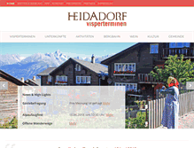 Tablet Screenshot of heidadorf.ch